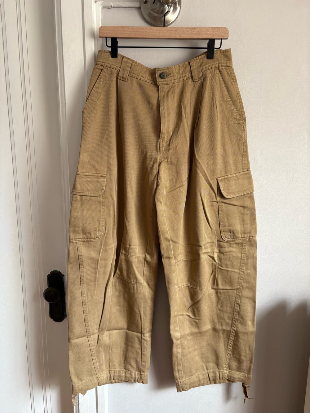 Old Navy Tan Cargo Utility Pants